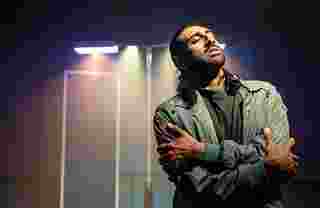 Amar Chadha-Patel in Foal, Finborough Theatre (photo: Steve Gregson)